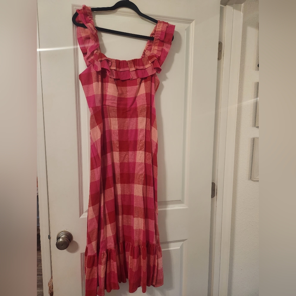 Kate Spade Picnic Ruffle Dress - Picture 2 of 5